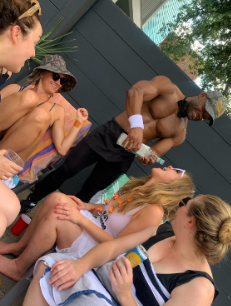 Beast Mode, male stripper in New Orleans, LA